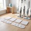 eefaYIYIFA 12 Pack Steam Mop Replacement Pads, Washable Microfiber Scrub