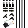 TuyuBEE 13FT H Track Lighting Rails Kit with Floating Canopy