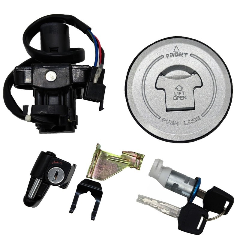 XDF Ignition Switch Gas Fuel Tank Cap Cover Seat Lock