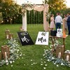 JolliLudo 11 Pcs Wedding Cornhole Set for Reception, Mr &
