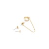 COACH Womens Pearl Cuff Earring Set