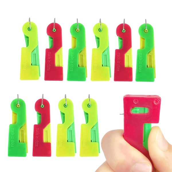 10PCS Automatic Needle Threaders Sewing Machine Needle Threader Single Hook