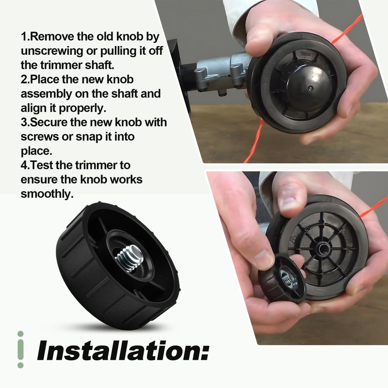 4 PCS Bump Head Knob Set Compatible with MTD Craftsman