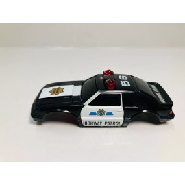 TYCO ~ RARE ~ Mustang ~ POLICE LIGHTS & SIREN Not Released ~ BODY & Mech ~ COOL!