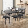 Dining Table Set for 6, Kitchen Table and Chairs for