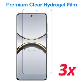 MEZON [3 Pack] OPPO Find X8 Pro Premium Hydrogel Clear Edge-to-Edge Full Coverage Screen Protector Film (OPPO Find X8 Pro, Hydrogel)