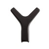 Gedotec Marion Double Coat Hook Square Coat Hook Black Matt