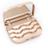 YiQiYi Cosmetic Case Empty Eyelashes Storage Case with Makeup Mirror