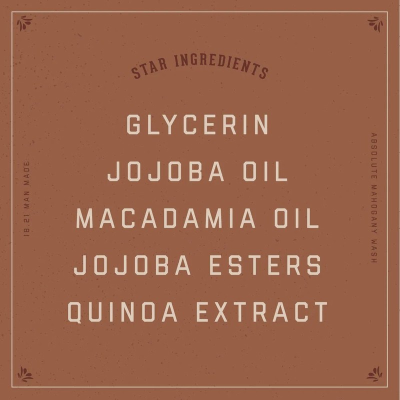 18.21 Man Made Conditioning Shampoo and Body Wash - Absolute