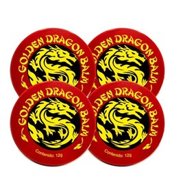 Anahuac Golden Dragon Balm Pomada Herbal Paquete Pzas 12g Alivia Dolores Musculares Articulares Tensión Corporal Sensación Calor Relajante
