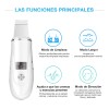 Limpiador Ultrasónico Scrubber Facial Skin Peeling Portatil