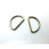 Bonnin 6Pcs Quality Metal D Rings Fasteners Buckles for Webbing