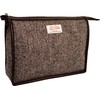 Vagabond Bags Ltd Harris Tweed Herringbone Large Holdall Toiletry Bag,