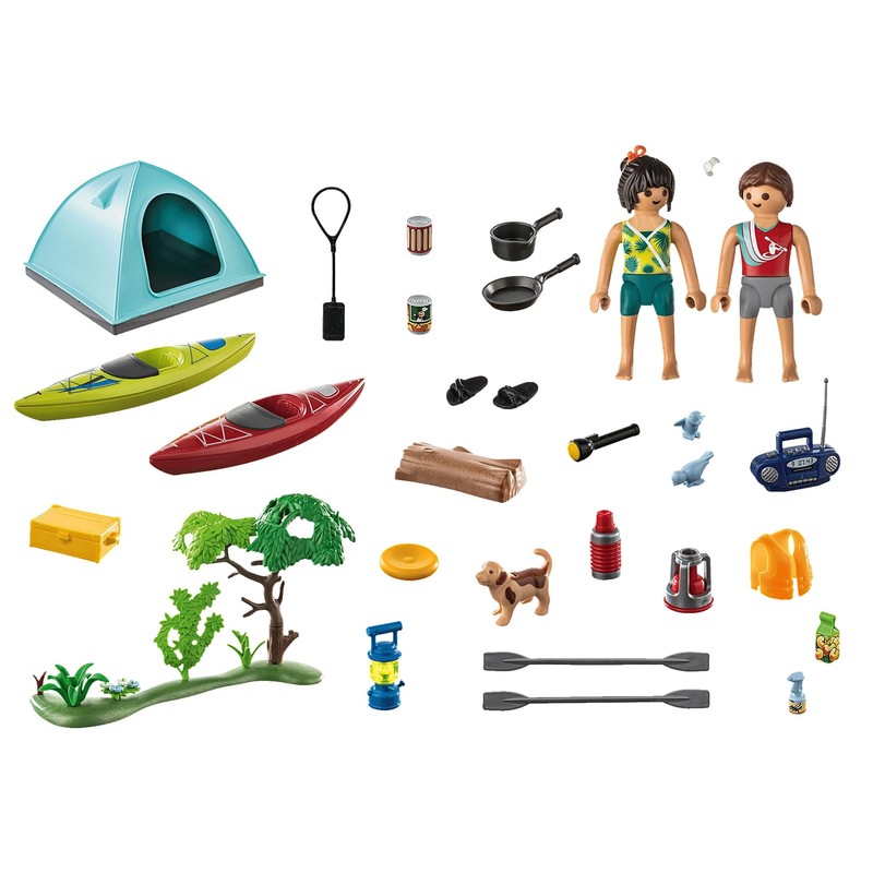 PLAYMOBIL CAMPING RIVER CAMP 71425