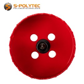 Professional Universal Hole Saw Diameter 28-68 mm HSS Bi-Metal for Aluminium, Wood, OSB, PVC, Plastic, Plasterboard (HSS Bi-Metal, 68 mm)