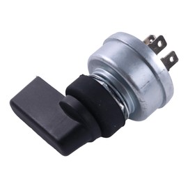 Demfec Switch Includes Handle Compatible with Miller Welder Starter Ignition Switch - 4 Terminal 4 Position 176606 207110 207073