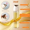 Automatic Opening & Closing Oil Bottle, Glass Oil Dispenser with