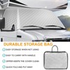 RV Windshield Cover Compatible with Class C Ford E450 1997-2025