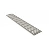 MS Fittings Ventilation Grille Plate 100x 400mm aluminium Various Colours
