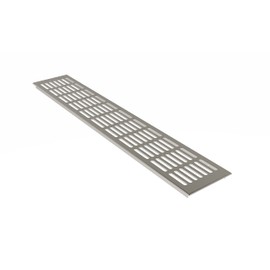 MS Fittings Ventilation Grille Plate 100x 400mm aluminium Various Colours
