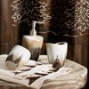 Paseo Road Clearwater Pines 3 Piece Rustic Countertop Bathroom Accessory