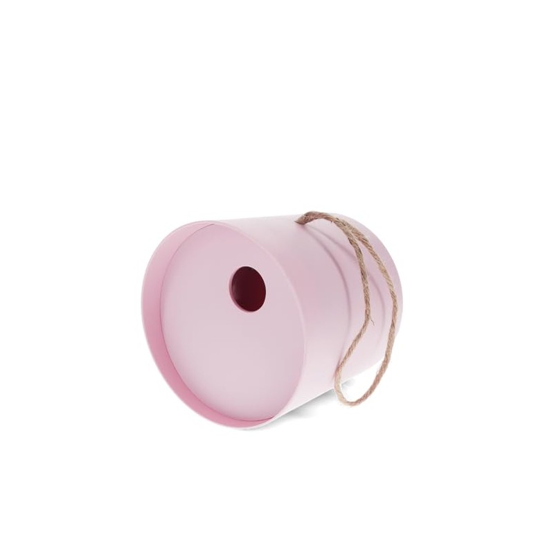 Round Bamboo Fibre Birdhouse - Pink