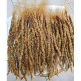 Human hair dread locks 20 handmade dread 100% human hair dreadlocks about 6''-8