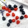 DHER Fruit Model Party Decoration Artificial Fruit Raspberry Pack of