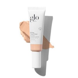 글로 스킨 뷰티 오일 프리 틴티드 프라이머 SPF 30, (라이트) 1.7온스 - 얼굴용 미네랄 메이크업, 4-in-1 파운데이션 프라이머, 시어 커버, 스킨케어 및 자외선 차단제 Glow Skin Beauty Oil-Free Tinted Primer SPF 30, (Light) 1.7 oz - Face Mineral Makeup, 4-in-1 Foundation Primer, Sheer Coverage, Skincare and Sunscreen [D