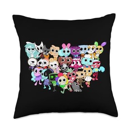 Dandy's World Costume For Kids And Adults Christmas Throw Pillow
