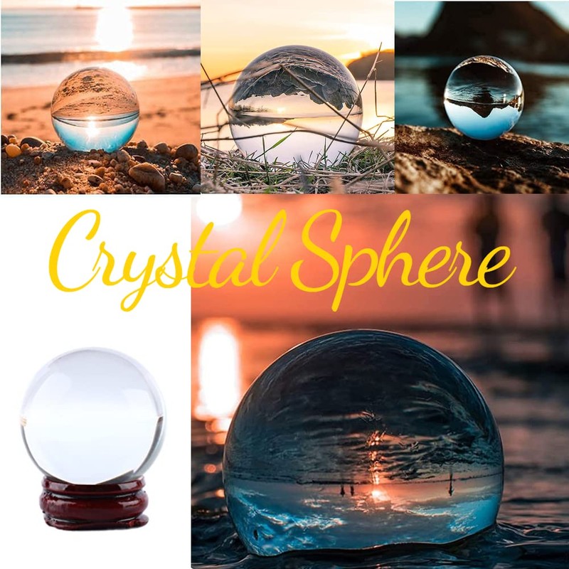 Clear Crystal Ball 40 mm / 1.6 Inch Asian Rare