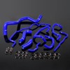 G-PLUS Silicone Radiator Coolant Hose Kit Clamps Compatible With 1999-2006
