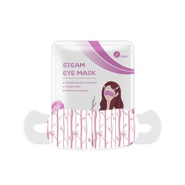 QINGMUG 20 Packs Steam Eye Mask Disposable Self Heating Sleep Eye Mask for Dry Fatigue Eyes, Puffy Eyes, Eyes Relaxing For Travel, Eye SPA (Lavender)