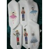 Unbranded Christmas Nutcracker, Clara, Sugar Plum Fairy, Snow Queen Embroidered