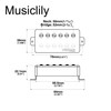 Wilkinson Vintage Alnico 5 PAF Style Humbucker Pickups Set for
