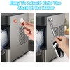 Stainless Steel Ice Scoop for Freezer with Magnetic Hook -