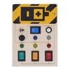 Light Up Sensory Board Noiseless Educational Portable Wooden LED Light