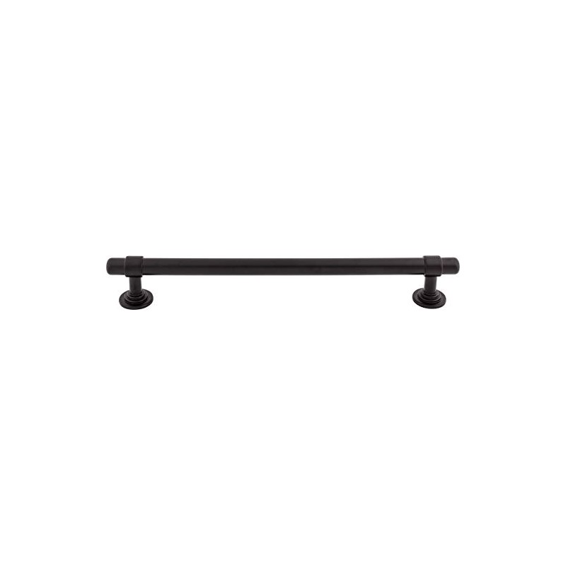 Top Knobs TK3008BLK 18 in. (457mm) Ellis Collection Appliance Pull,