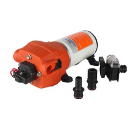 SEAFLO 41 Series Water Pressure Diaphragm Pump - 12V, 4.5 GPM, 40 PSI, Self Priming, Smart Pressure Switch, UL & CSA Certified, for RV, Caravan, Off-Grid, Marine, and Industrial Use - 4 Year Warranty!