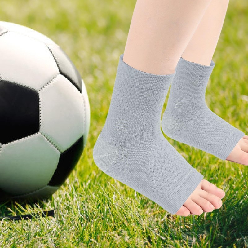 Harilla Knöchelkompressionssocken Fuß Unterstützung Ärmeln Ergonomisches Design für Männer und