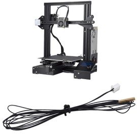 Be In Your Mind 3 x 3D Printer Thermistor NTC 100K 3950 Thermistor Probe Compatible with Ender 3, 3-V2, 3 Pro, 3, Max, 5 Pro