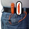 admecoo Emergency Whistles (2 Pack) | Loud Pealess Plastic Survival