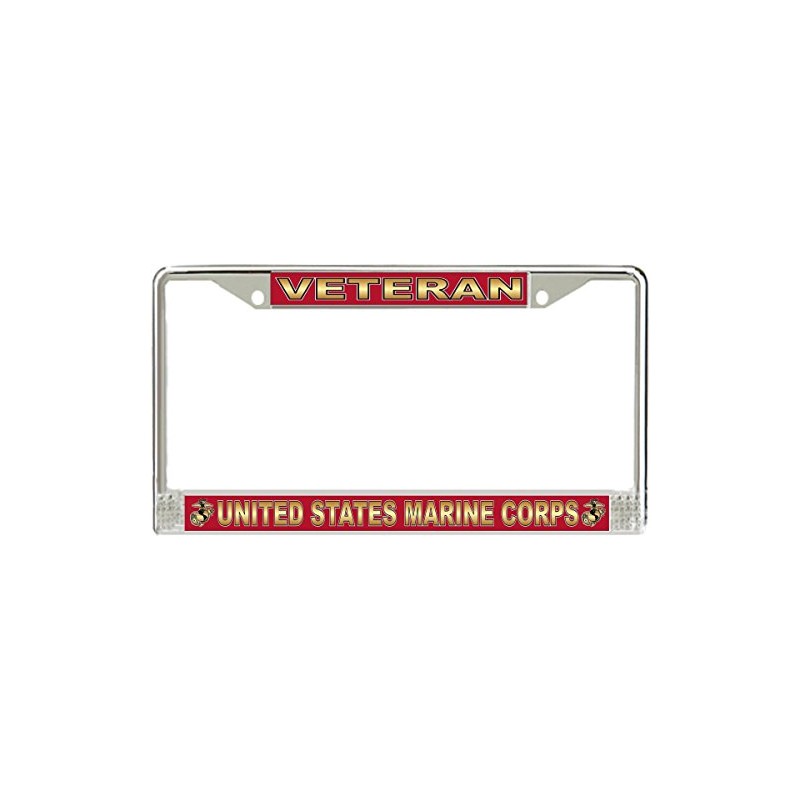 MilitaryBest Veteran' Marine Corps License Plate Frame