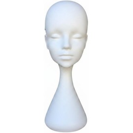 Qianly Cabeza con Hombros Ligero Cabeza Maniquí Apariencia Pulida Sombrero para Cosplay , W-Anime Cos Head