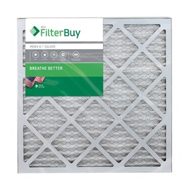 Filterbuy 20x22x1 Air Filter MERV 8 Dust Defense (4-Pack), Pleated HVAC AC Furnace Air Filters Replacement (Actual Size: 19.50 x 21.50 x 0.75 Inches)