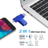 128GB Dual USB 3.0 Flash Drive OTG Memory Stick, Pendrive