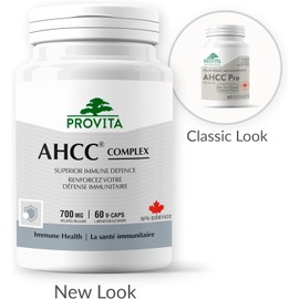 PROVITA AHCC ®Pro™ - Powerful Antioxidant by Provita | Immune Support Supplement | Help Combat Free Radicals | Modulates Cytokine Production | Help Boost & Strengthen Your Immune System | 60 Capsules