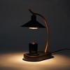 Talisca Candle Warmer Lamp with Remote, Premium Iron & Wood