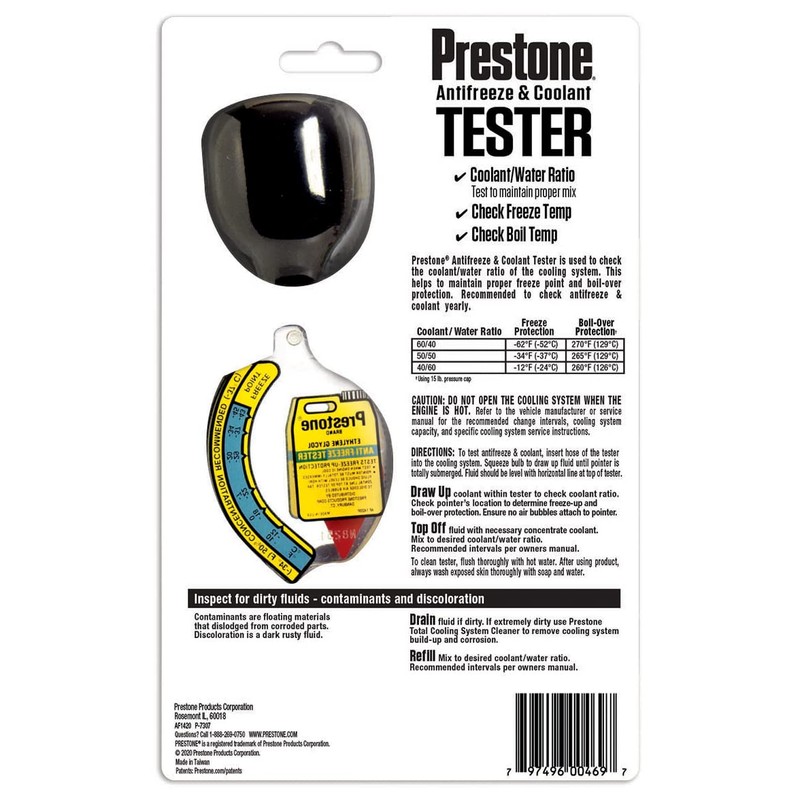 Prestone AF-1420 Antifreeze/Coolant Tester