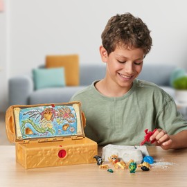 Treasure X Lost Lands Mystery Treasure Chest | Unlock & Reveal 25+ Surprises! Smash Dragon Block, Solve Puzzle, Insert Dragon Eye for Ultimate Surprise